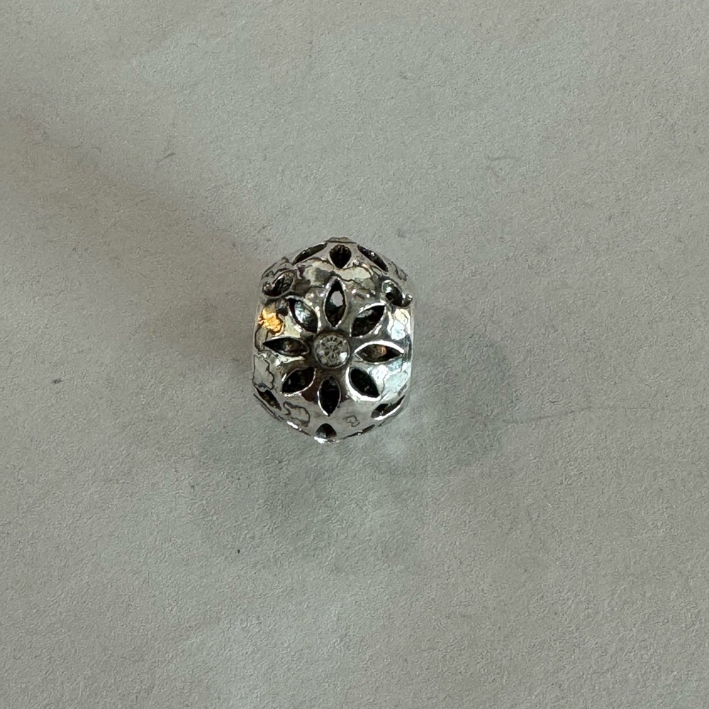 Brighton silver bead spacer